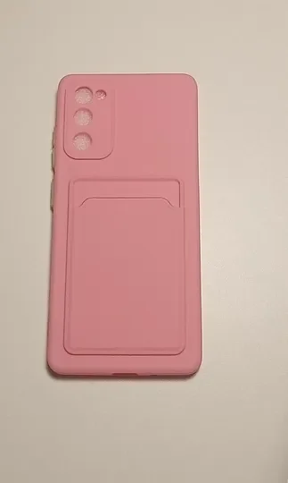 Вишнёвый чехол Samsung S20 FE