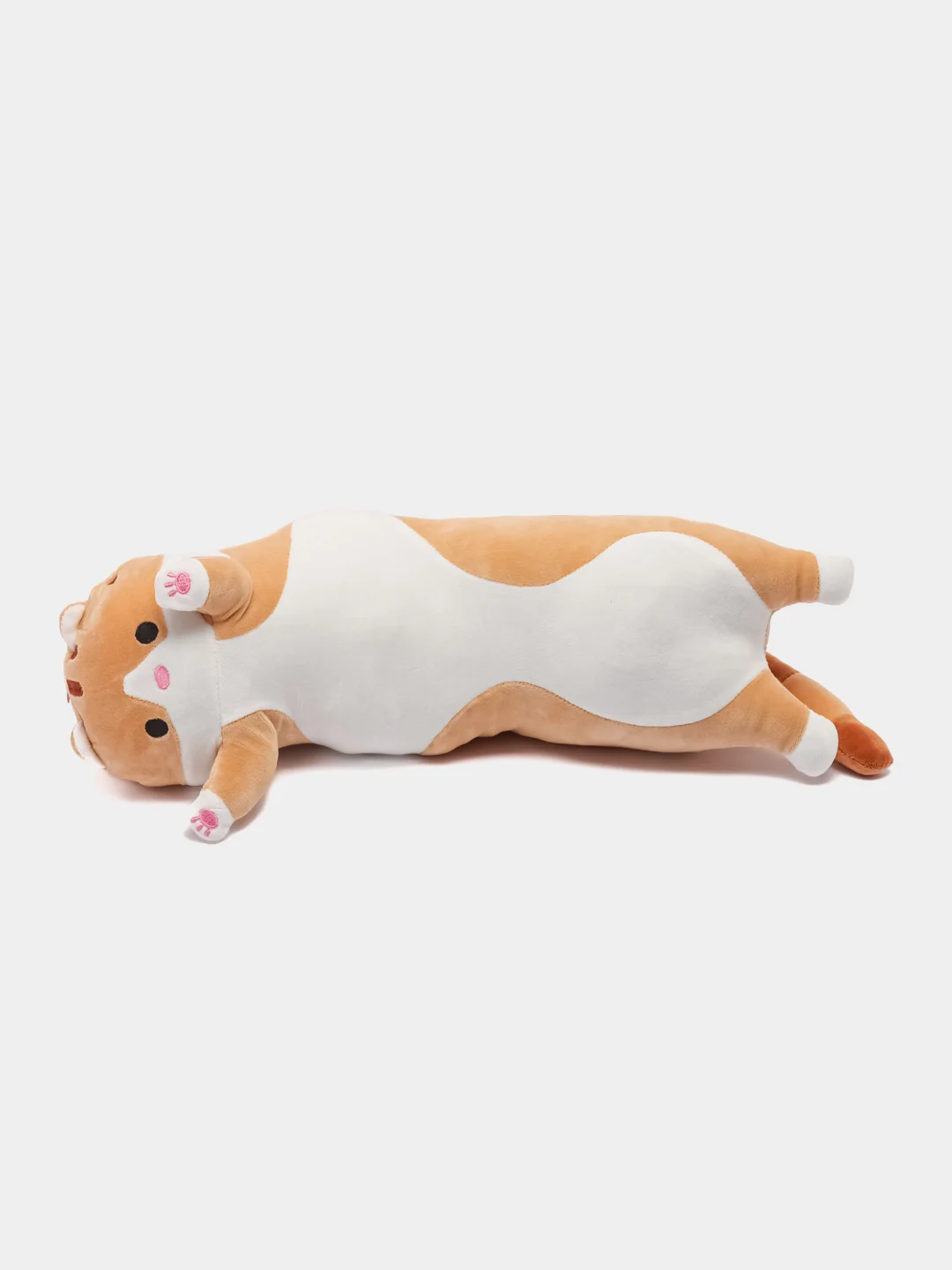 Рыжий мягкая игрушка Кот-батон,кот сосиска 50 см
