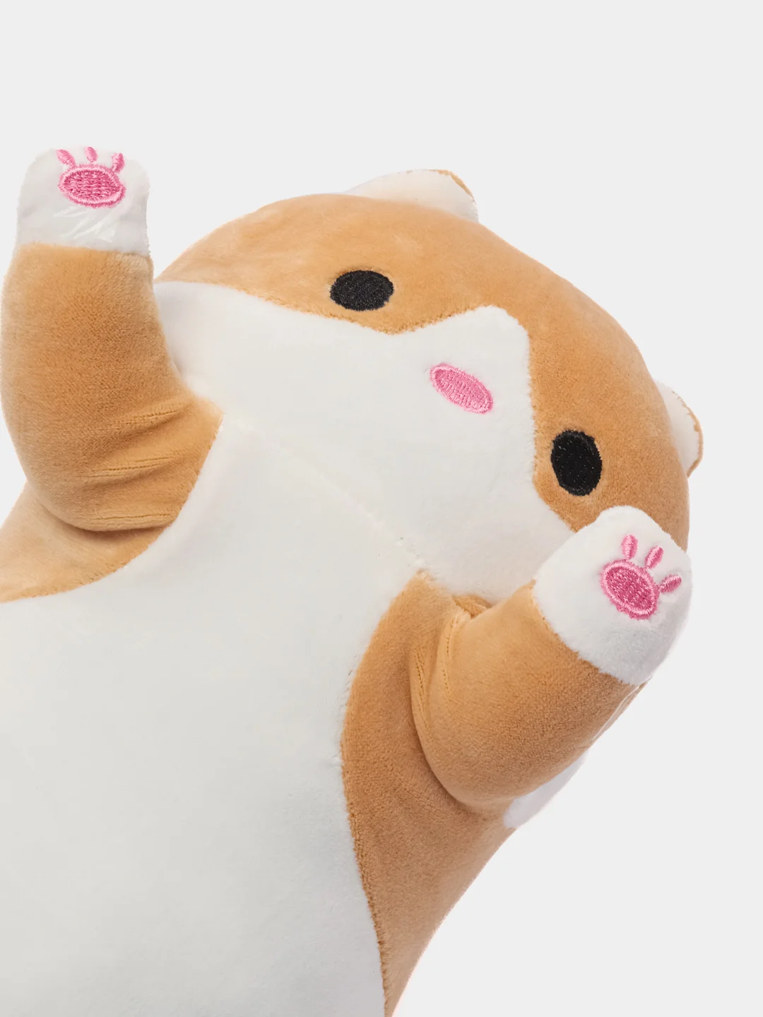 Рыжий мягкая игрушка Кот-батон,кот сосиска 50 см