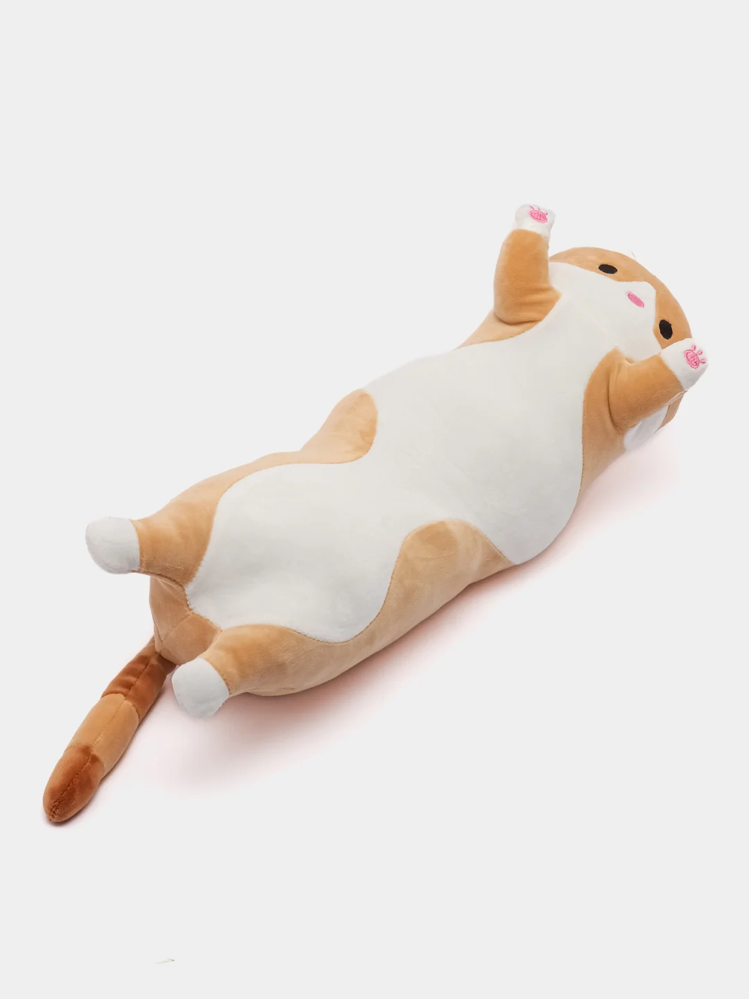 Рыжий мягкая игрушка Кот-батон,кот сосиска 50 см