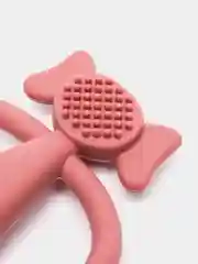 Розовый силиконовый грызунок-игрушка КАРТОФАН, прорезыватель детский для зубов, сертифицирован ЕAС