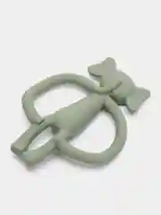 Зеленый силиконовый грызунок-игрушка КАРТОФАН, прорезыватель детский для зубов, сертифицирован ЕAС