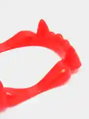 Красный зубы вампира детские хэллоуин антистресс клыки забавные протезы для макияжа, челюсть