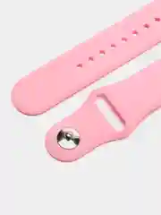 Розовый силиконовый ремешок для часов КАРТОФАН на Xiaomi Amazfit Bip/Bip Lite/GTR 42mm/GTS, ColMi