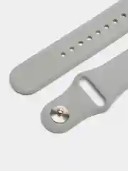 Серый силиконовый ремешок для часов КАРТОФАН на Xiaomi Amazfit Bip/Bip Lite/GTR 42mm/GTS, ColMi