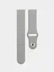 Серый силиконовый ремешок для часов КАРТОФАН на Xiaomi Amazfit Bip/Bip Lite/GTR 42mm/GTS, ColMi