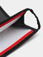 Алый папка для тетрадей, на молнии, 1 отделение, А5