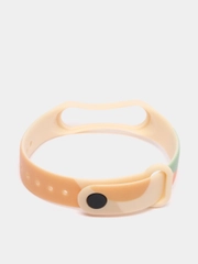 Ремешок с принтом для Xiaomi Mi Band 3 / 4 / 5 / 6 силиконовый