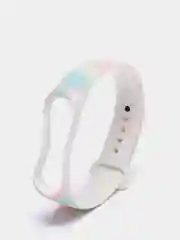 Силиконовый ремешок с принтом для Xiaomi Mi Band 3 / 4 / 5 / 6