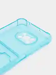Бирюзовый чехол для Xiaomi Poco X3, Poco X3 NFS, Poco X3 Pro (Сяоми Поко Х3, Поко Х3 Про) прозрачный