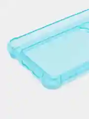 Бирюзовый чехол для Xiaomi Poco X3, Poco X3 NFS, Poco X3 Pro (Сяоми Поко Х3, Поко Х3 Про) прозрачный