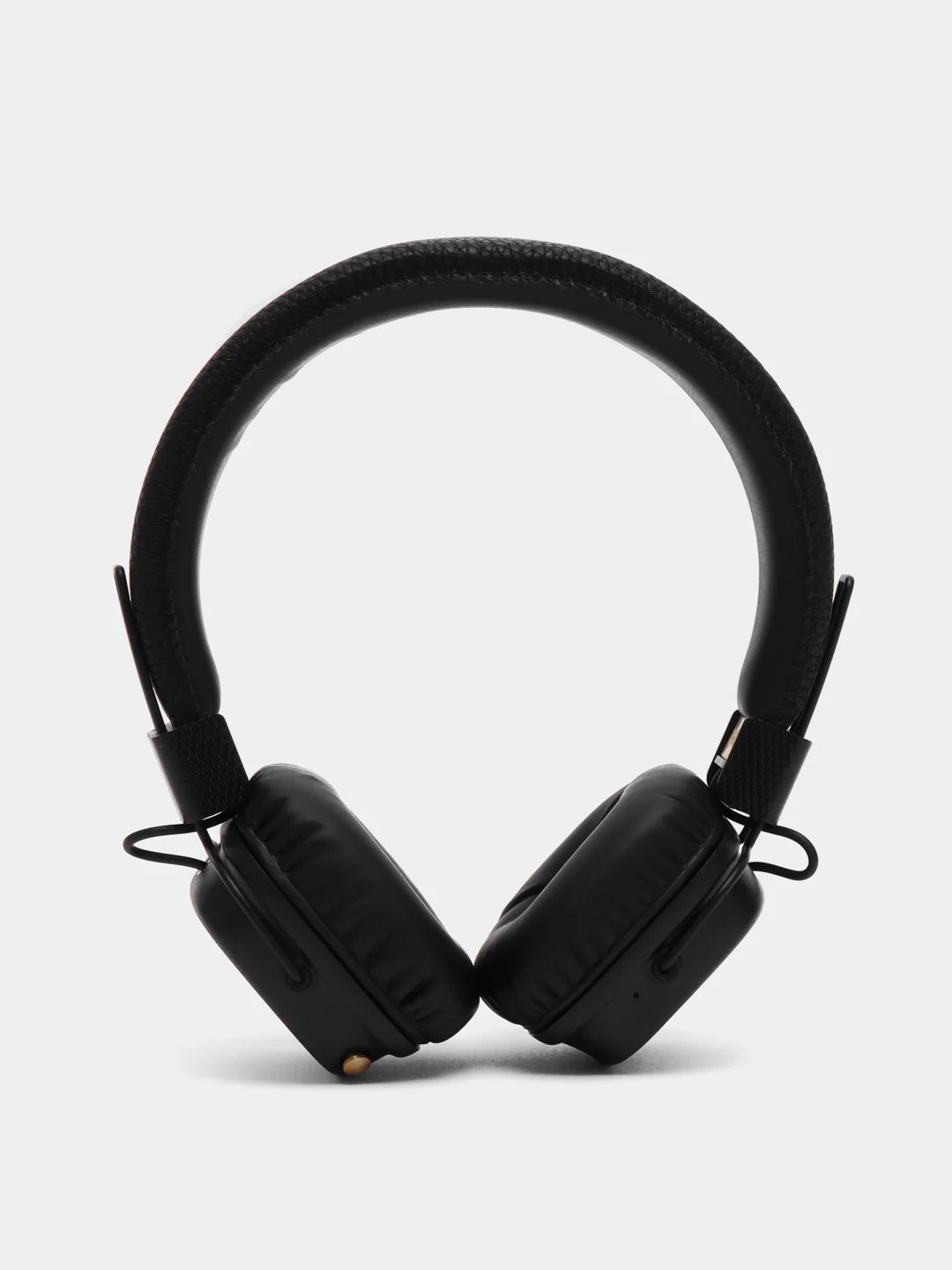 Черный беспроводные полноразмерные наушники Bluetooth и AUX, с микрофоном, джойстиком управления