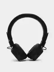 Черный беспроводные полноразмерные наушники Bluetooth и AUX, с микрофоном, джойстиком управления