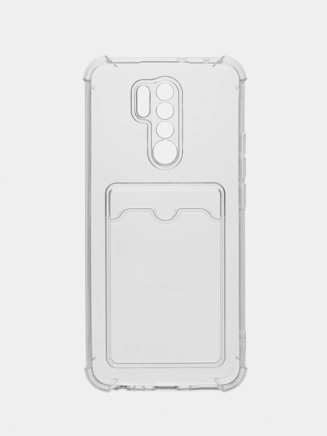 Прозрачный чехол силиконовый для Xiaomi Redmi 9 (Сяоми Редми 9), прозрачный