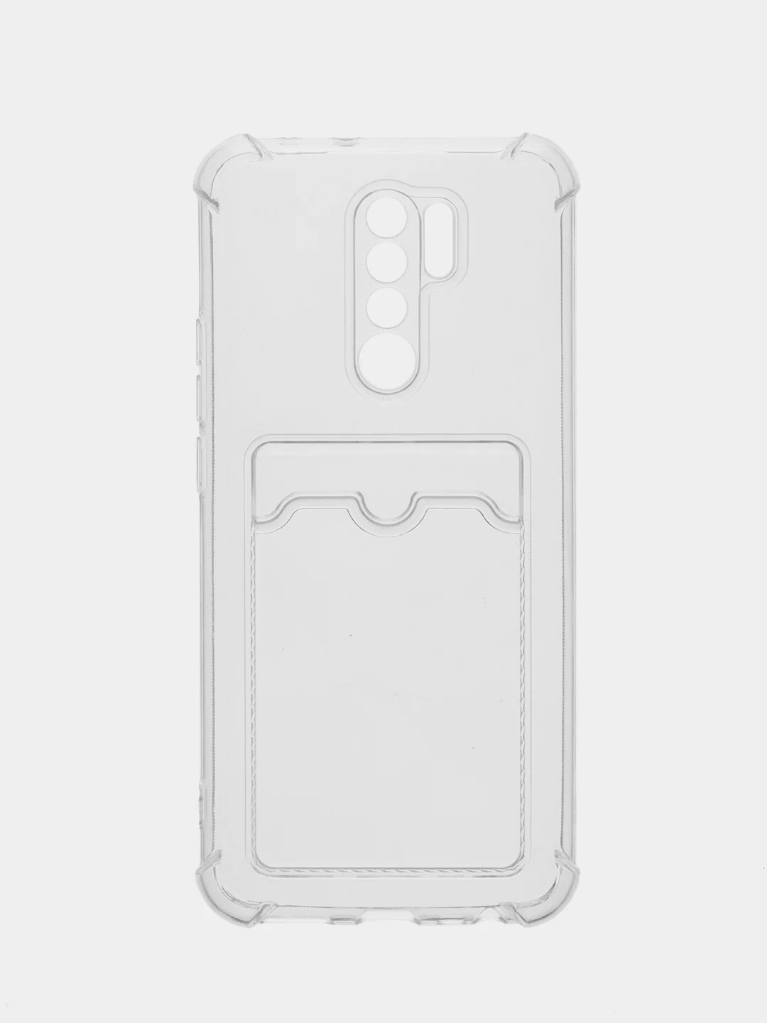 Прозрачный чехол силиконовый для Xiaomi Redmi 9 (Сяоми Редми 9), прозрачный