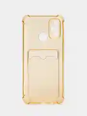 Бежевый чехол для Tecno Spark 7 (Техно Спарк 7), прозрачный, силиконовый
