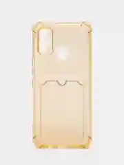 Бежевый чехол для Tecno Spark 7 (Техно Спарк 7), прозрачный, силиконовый