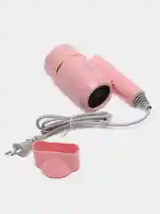 Белый складной фен для волос