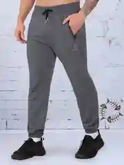 Серый мужские спортивные брюки, джоггеры