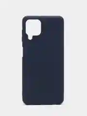 Синий чехол Samsung A22, A50, A52, силиконовый матовый