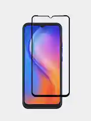 Черный защитное стекло Tecno Spark 7 / 8 / 8C / 8P / GO 2022 / GO 2023 / Pop 7 / Infinix Smart 7