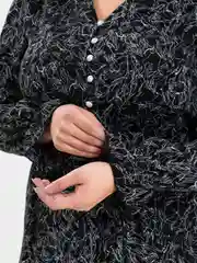 Черный платье женское, большие размеры