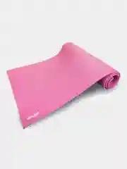 Розовый коврик для фитнеса, гимнастики, йоги, спорта Isolon Fitness 5 мм, 140х50 см