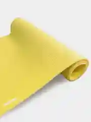 Лимонный коврик для фитнеса, гимнастики, йоги, спорта Isolon Fitness 5 мм, 140х50 см