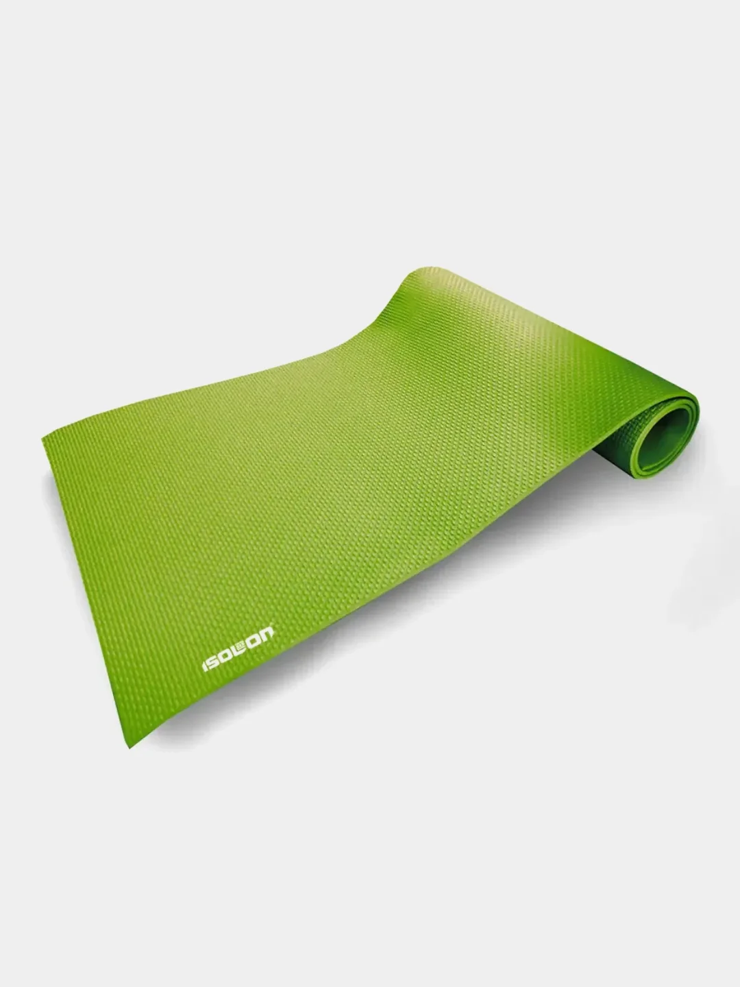 Лайм коврик для фитнеса, гимнастики, йоги, спорта Isolon Fitness 5 мм, 140х50 см