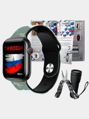 Умные часы BandRate Smart BRSX7PROBH-SET Limited Edition, с тонометром, секундомером, ЧСС