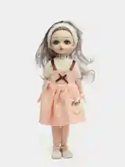 Серый кукла шарнирная "Оливия", 30 см