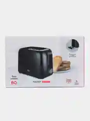 Белый тостер BQ T1007 с поддоном для крошек, 700 Вт, 6 режимов, 2 отсека, термостойкий