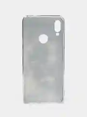 Оранжевый силиконовый чехол на Xiaomi Redmi Note 7 / Сяоми Редми Нот 7 прозрачный, с рисунком