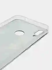 Оранжевый силиконовый чехол на Xiaomi Redmi Note 7 / Сяоми Редми Нот 7 прозрачный, с рисунком