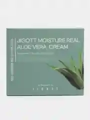 Крем для лица, увлажняющий, с экстрактом алоэ вера, Jigott Moisture Real Aloe Vera, 150 мл