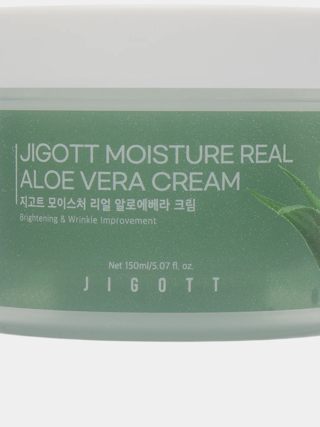 Крем для лица, увлажняющий, с экстрактом алоэ вера, Jigott Moisture Real Aloe Vera, 150 мл