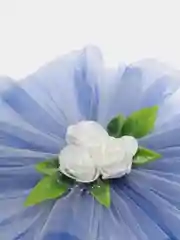 Синий банты новогодние