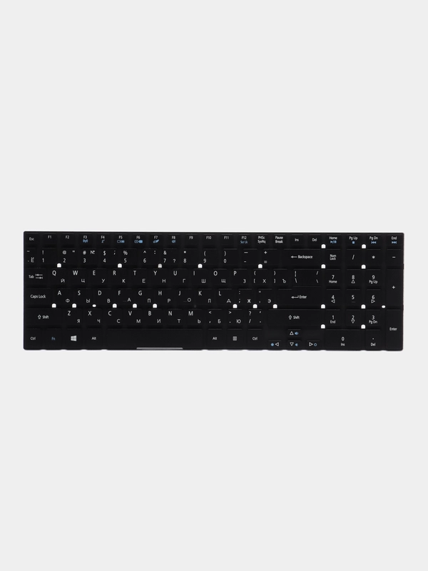 Клавиатура для ноутбука Acer Aspire KB.I170A.402 черная без рамки, гор. Enter