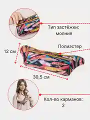 Поясная сумка женская нейлоновая, через плечо кросс-боди