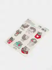 Желтый набор детских наклеек, наклейки с животными, смешные наклейки, наклейки для детей