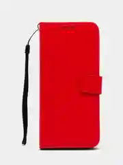 Красный чехол-книжка с магнитной застежкой для HUAWEI nova 10 Pro (Хуавей Нова 10 Про)