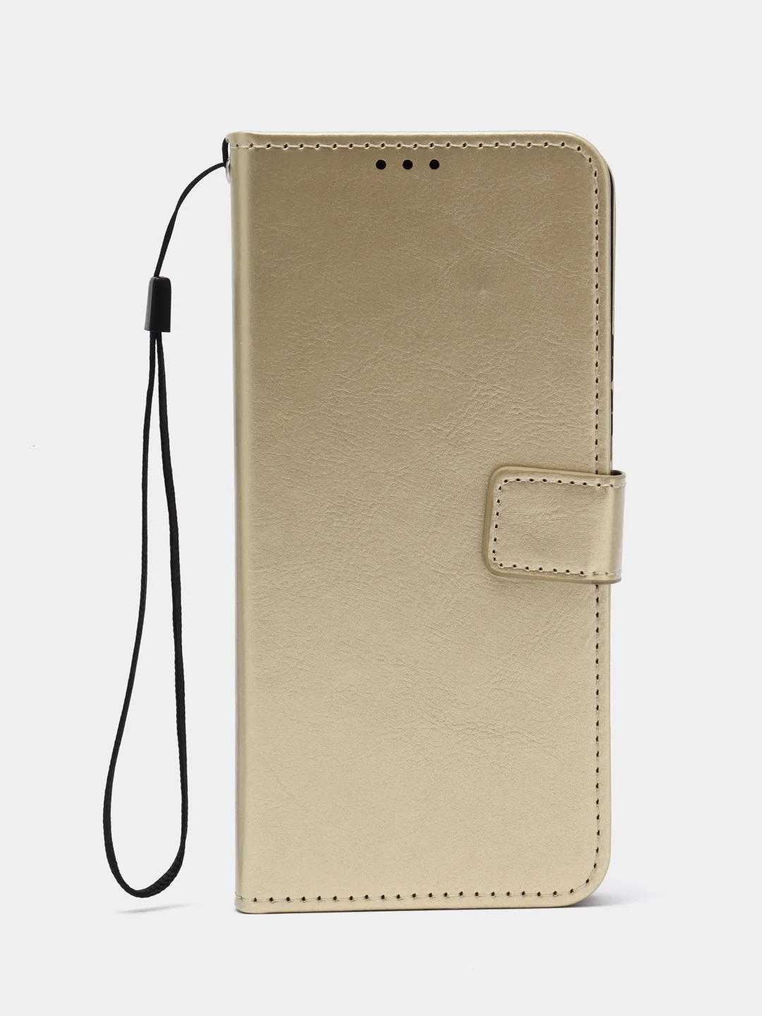 Золотой чехол-книжка с магнитной застежкой для Tecno Camon 20 / Camon 20 Pro 4G (Техно Камон 20 Про 4 Джи)