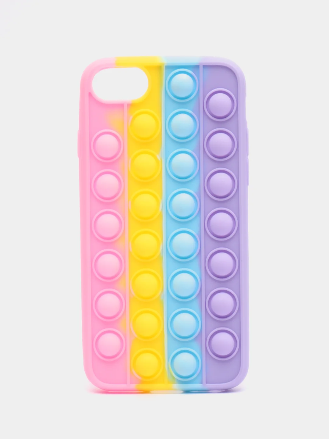 Кораллово-розовый чехол для iPhone 6, 7, 8, SE 2020, SE 2022, серия Pop it антистресс