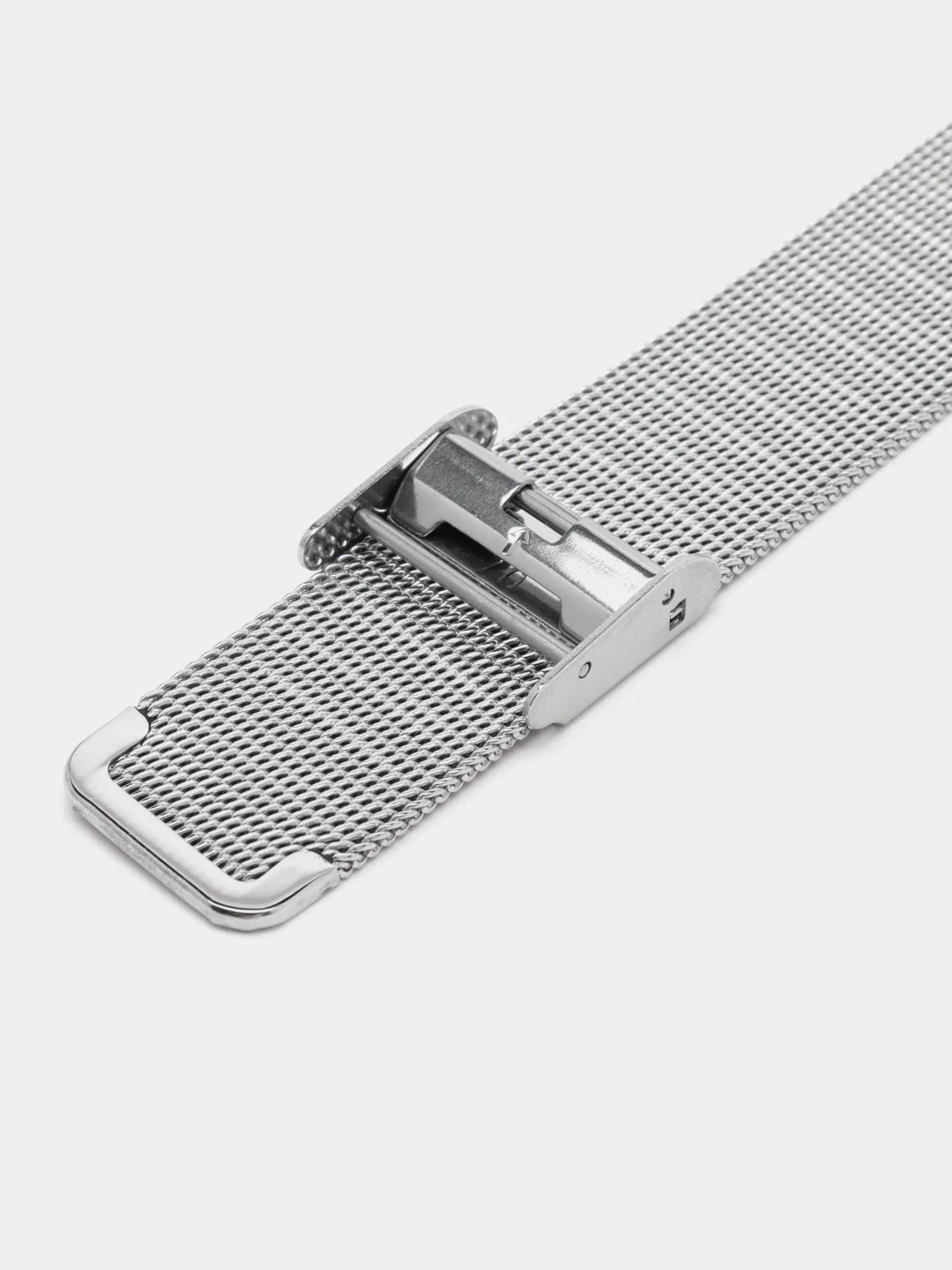 Серебряный ремешок для Xiaomi Mi Band 8, металлический, стальной, миланская петля