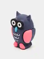 Лесной зеленый точилка пластиковая OWL, 1 отверстие для заточки