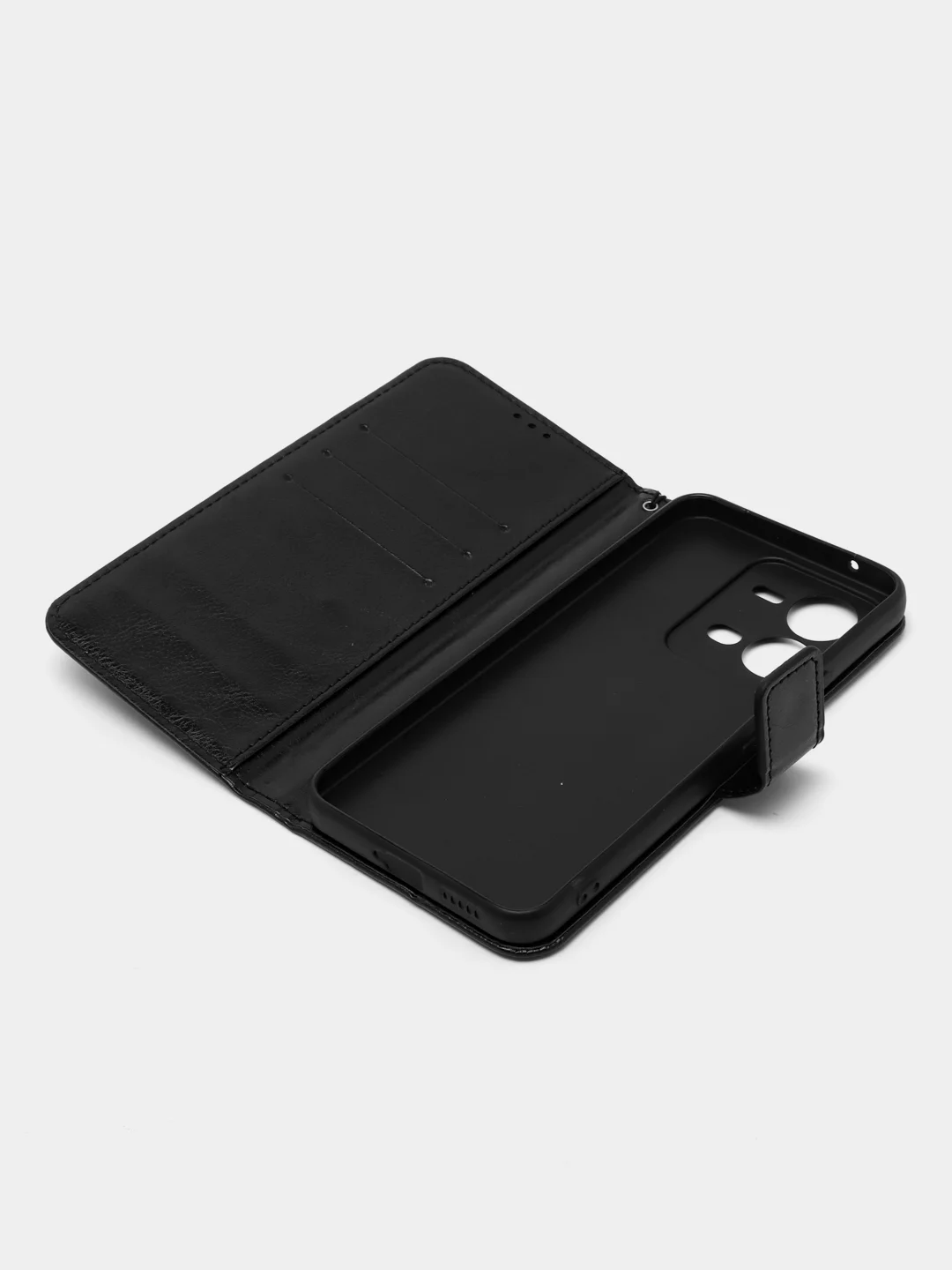 Красный чехол-книжка, с магнитной застежкой для Vivo V25 / V25E (Виво В25 / В25Е)
