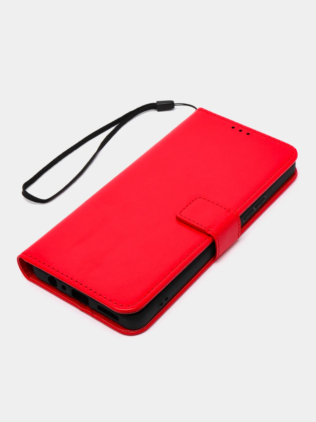 Красный чехол-книжка с магнитной застежкой для Tecno Camon 20 / Camon 20 Pro 4G (Техно Камон 20 Про 4 Джи)