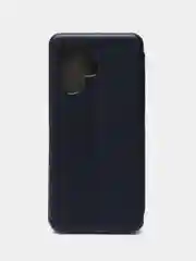 Темно-синий чехол-книжка для Infinix Hot 30 Play / Инфиникс Хот 30 Плей