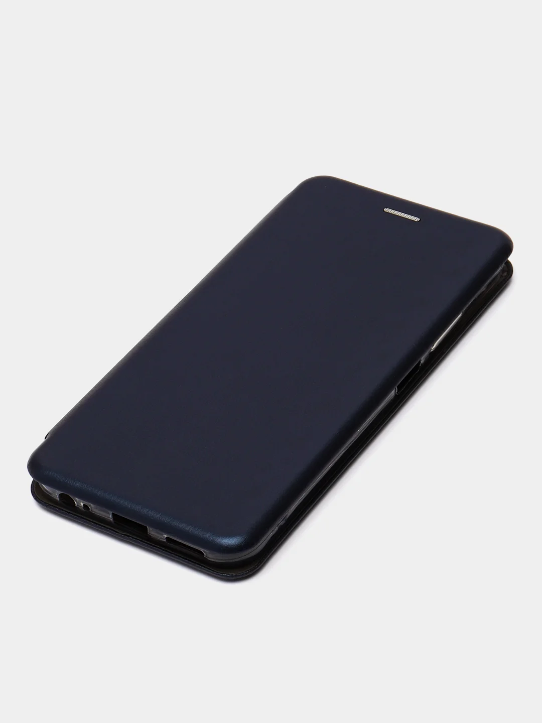 Темно-синий чехол-книжка для Infinix Hot 30 Play / Инфиникс Хот 30 Плей