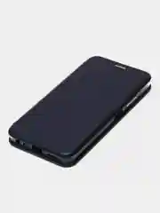 Темно-синий чехол-книжка для Infinix Hot 30i, Инфиникс Хот 30Ай